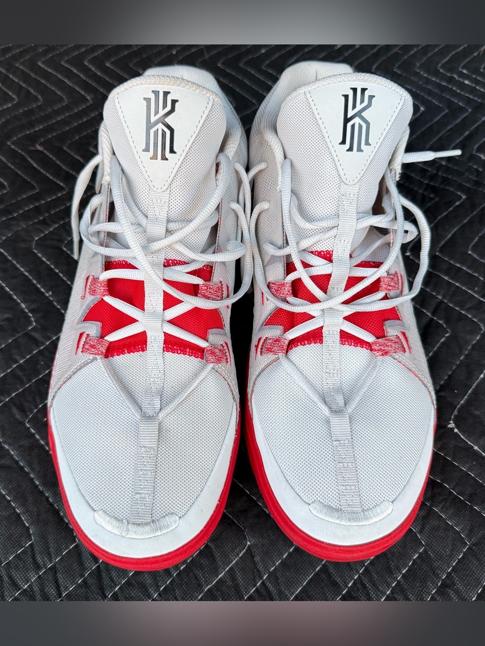 Nike Men's Kyrie Flytrap 6 EP Basketball Shoes - Photo Dust / Univ Red - Sz: 13